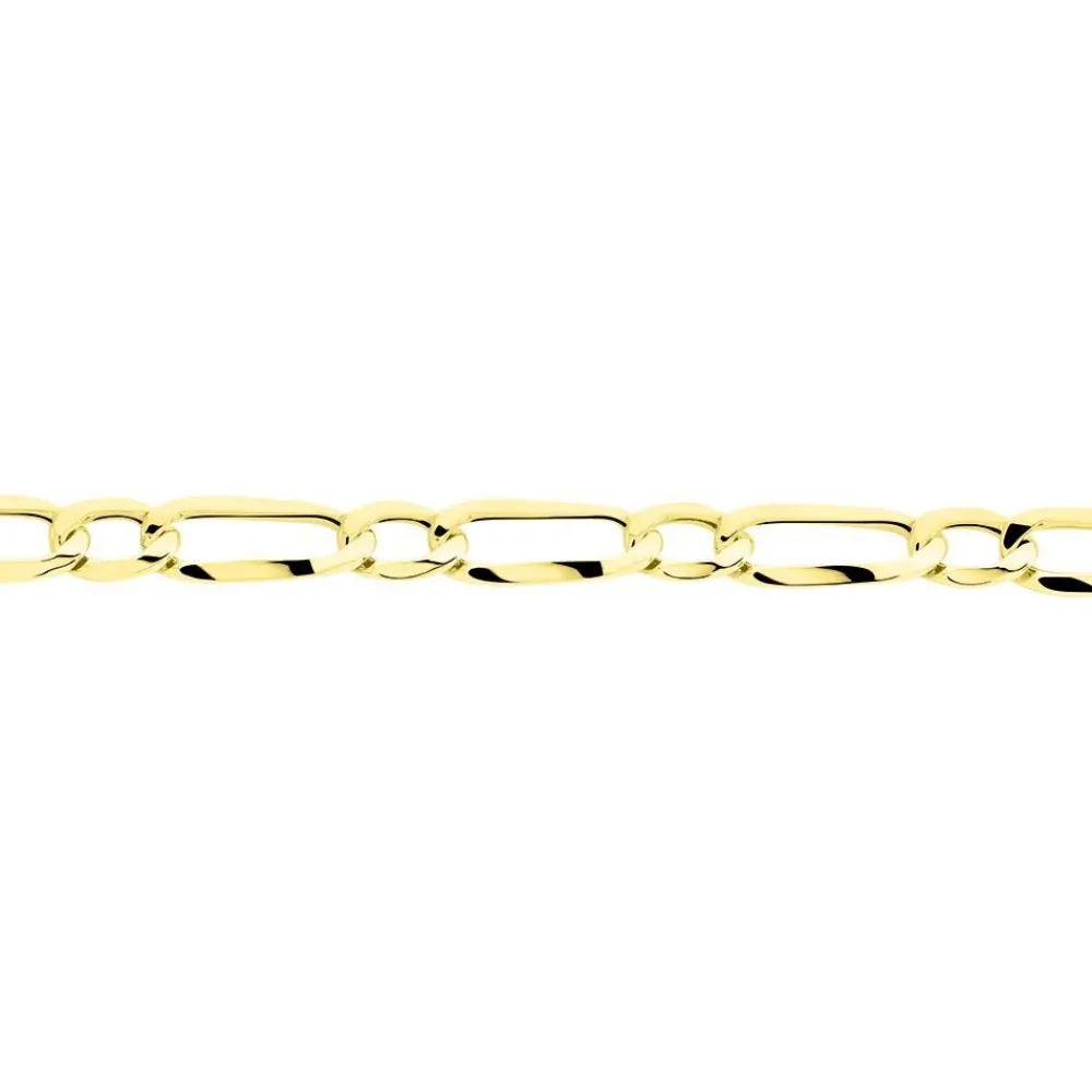 Bracelet Ophelio Maille Alternee 1/1 Or Jaune|Marc Orian Sale