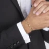 Bracelet Ophelio Maille Alternee 1/1 Or Jaune|Marc Orian