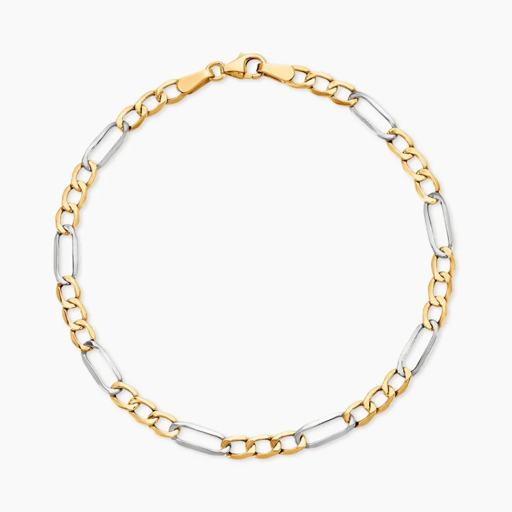 Bracelet Maille Alternée 1/3|Marc Orian