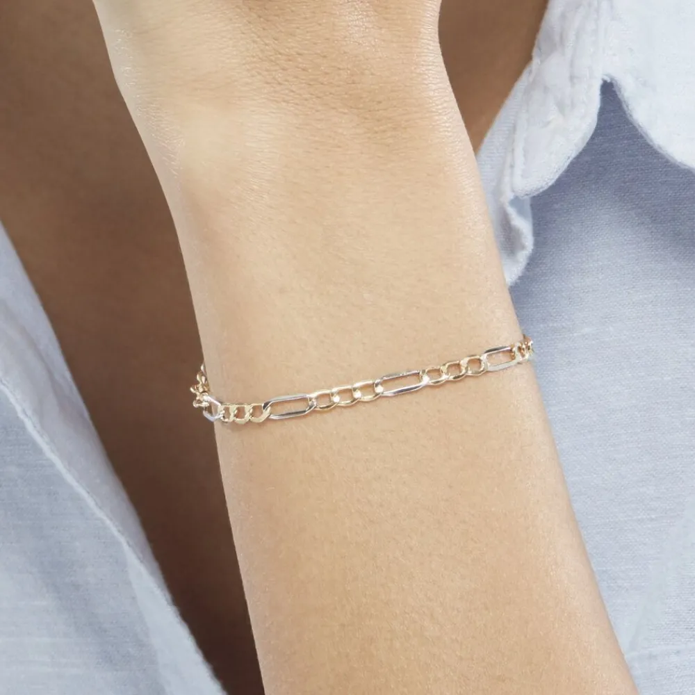 Bracelet Maille Alternée 1/3|Marc Orian