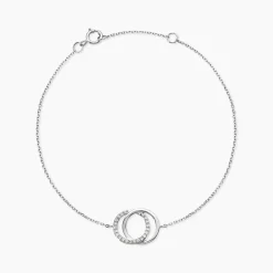 Bracelet Or Blanc Tresha Diamants|Marc Orian Outlet
