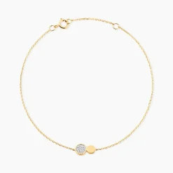 Bracelet Or Jaune Abijah Diamants|Marc Orian