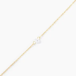 Bracelet Or Jaune Emilee Oxyde De Zirconium