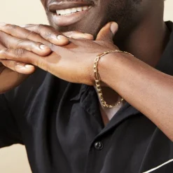 Bracelet Or Jaune Maille Alternée|Marc Orian Best