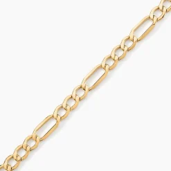 Bracelet Or Jaune Maille Alternée|Marc Orian Sale
