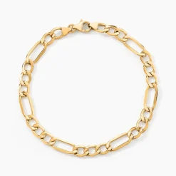 Bracelet Or Jaune Maille Alternée|Marc Orian Outlet
