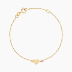 Bracelet Or Jaune Marie Lou Oxyde De Zirconium|Marc Orian Outlet