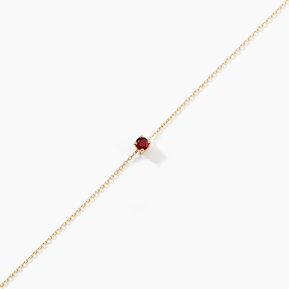 Bracelet Or Jaune Onora Rubis|Marc Orian Online
