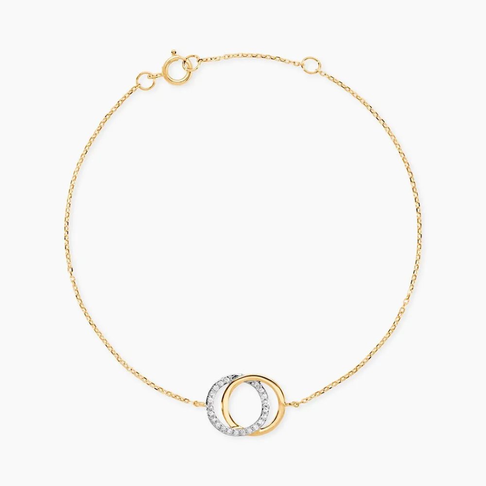 Bracelet Or Jaune Tresha Diamants|Marc Orian Sale