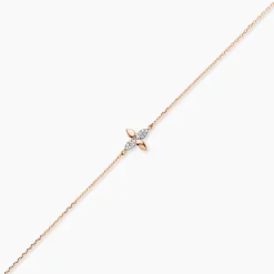 Bracelet Or Rose Ginila Diamants