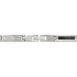 Bracelet Patrick Acier Blanc