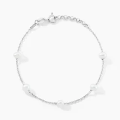 Bracelet Perlita Argent Blanc Perle De Culture|Marc Orian Outlet