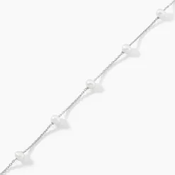 Bracelet Perlita Argent Blanc Perle De Culture|Marc Orian Outlet