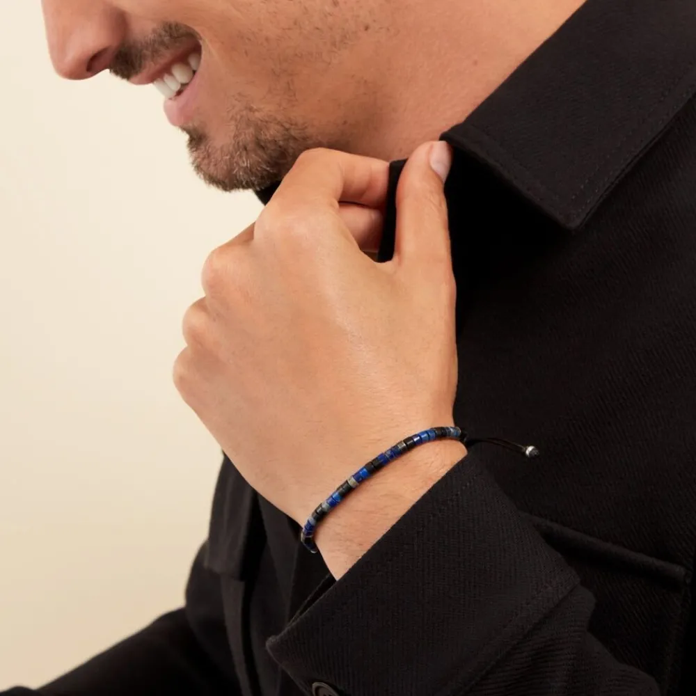 Bracelet Acier Blanc Pierres Synthetiques|PHEBUS HIM Online