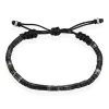 Bracelet Acier Noir Pierres Synthetiques|PHEBUS HIM Discount