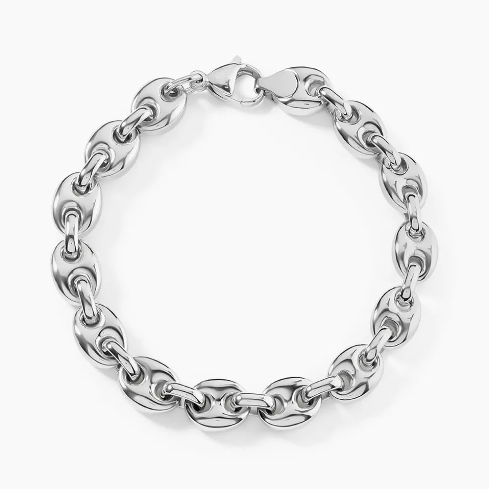 Bracelet Phebus Him Badice Acier Blanc