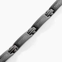 Bracelet Phebus Him Classique Acier Noir