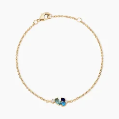 Bracelet Plaqué Or Era Pierre De Synthèse|Marc Orian Discount