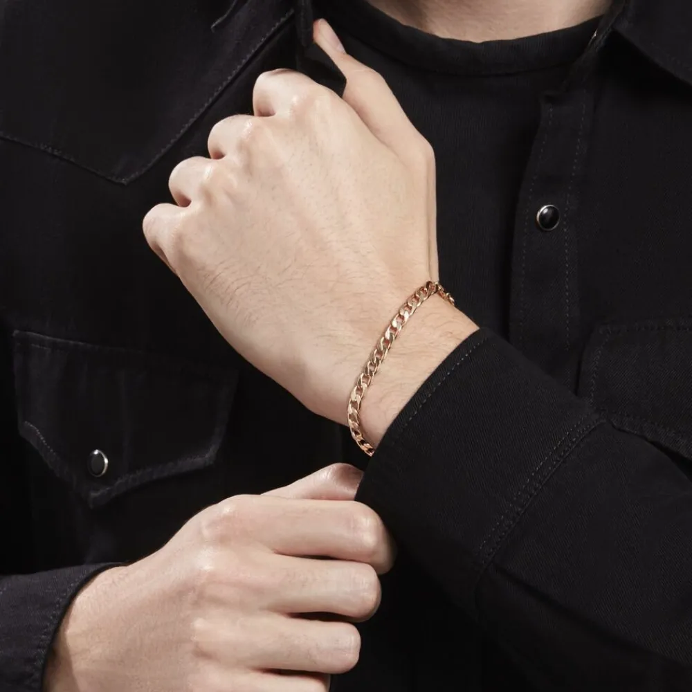 Bracelet Plaqué Or Jaune Clement|Marc Orian