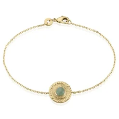 Bracelet Plaqué Or Jaune Marcia Aventurine|Marc Orian Best