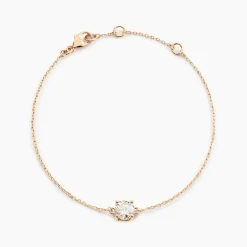 Bracelet Plaqué Or Jaune Nilay Oxyde De Zirconium|Marc Orian Online