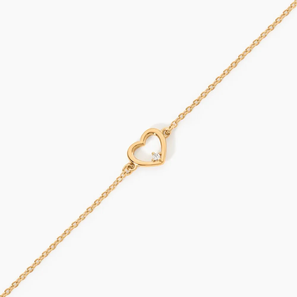 Bracelet Plaqué Or Kaspar Oxyde De Zirconium|Marc Orian