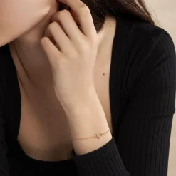 Bracelet Plaqué Or Kaspar Oxyde De Zirconium|Marc Orian