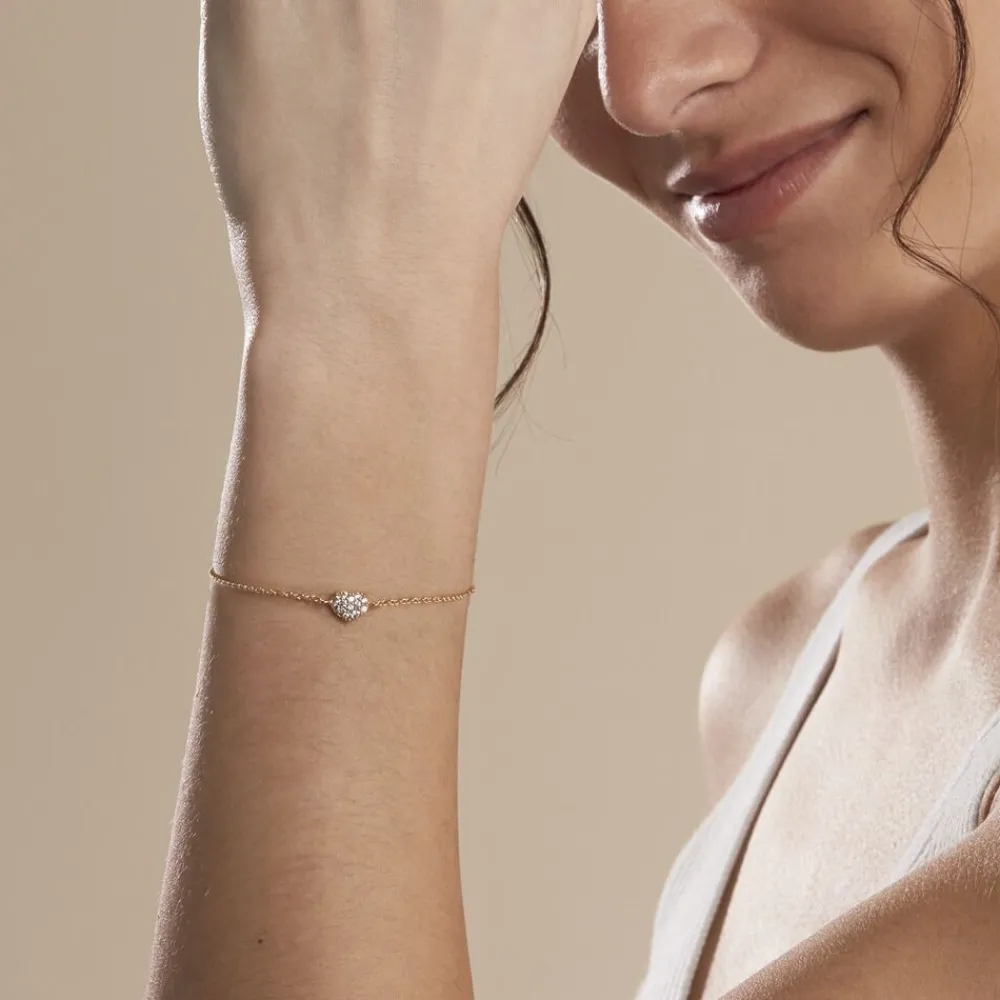 Bracelet Plaqué Or Nafissa Oxydes De Zirconium|Marc Orian Outlet