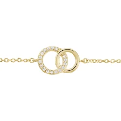 Bracelet Poeae Plaqué Or Jaune Oxyde De Zirconium|Marc Orian Best