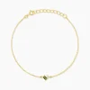 Bracelet Poem Argent Jaune Péridot Oxyde De Zirconium|Marc Orian Sale