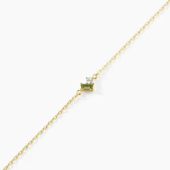 Bracelet Poem Argent Jaune Péridot Oxyde De Zirconium|Marc Orian Sale