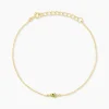 Bracelet Poem Argent Jaune Péridot Oxyde De Zirconium|Marc Orian New