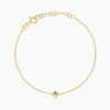 Bracelet Poem Argent Jaune Topaze