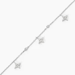 Bracelet Pricille Argent Blanc Oxyde De Zirconium