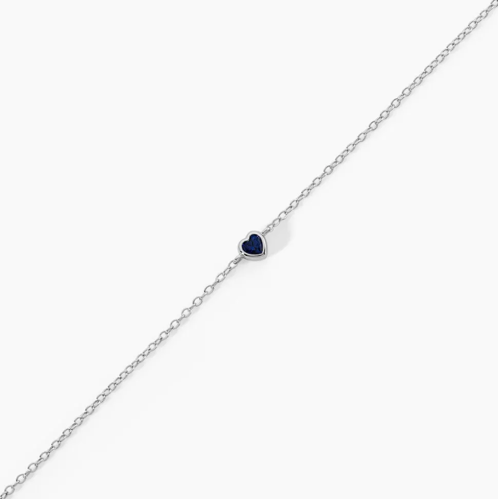 Bracelet Querida Argent Blanc Pierre De Synthese
