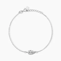 Bracelet Rachel Argent Blanc Oxyde De Zirconium
