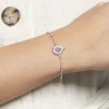 Bracelet Radiane Argent Oxyde