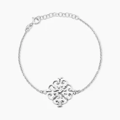 Bracelet Raelene Argent Blanc|Marc Orian New