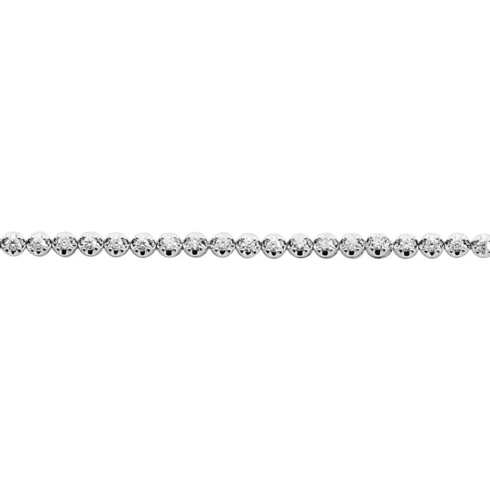Bracelet Reem Or Blanc Diamant|Marc Orian New
