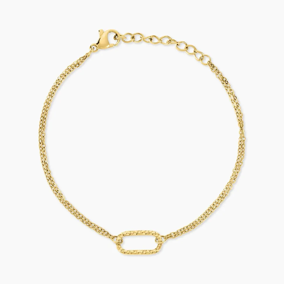 Bracelet Ria Acier Jaune