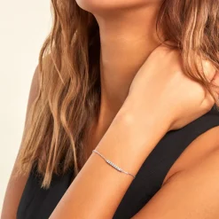 Bracelet Rio Argent Blanc Oxyde De Zirconium|Marc Orian Outlet