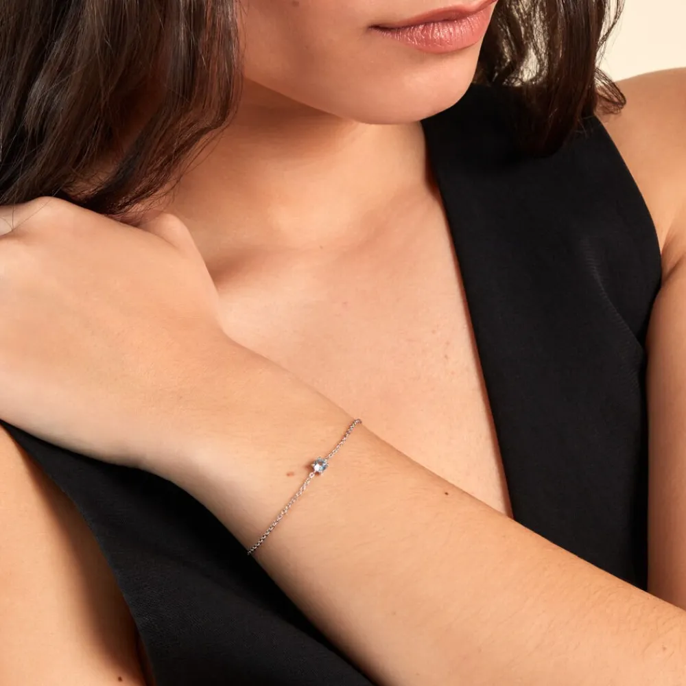 Bracelet Rio Argent Blanc Oxyde De Zirconium|Marc Orian