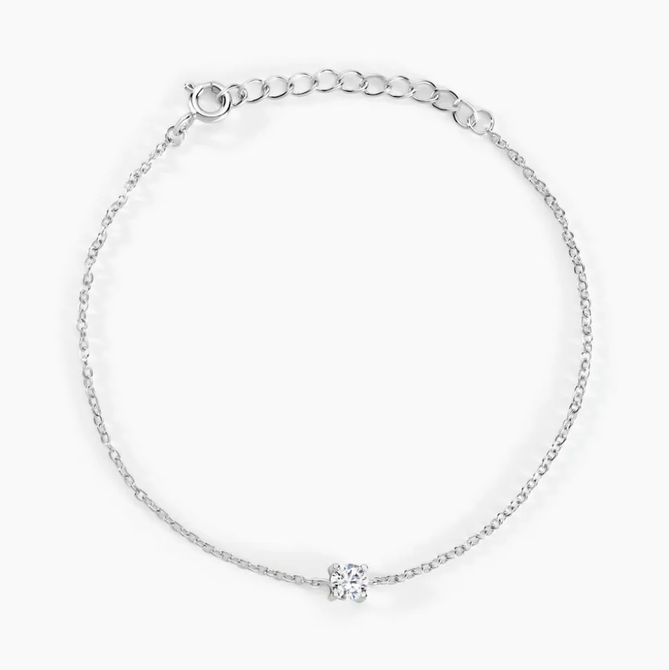Bracelet Rio Argent Oxydes De Zirconium