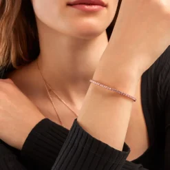 Bracelet Rio Argent Rose Oxyde De Zirconium|Marc Orian Clearance