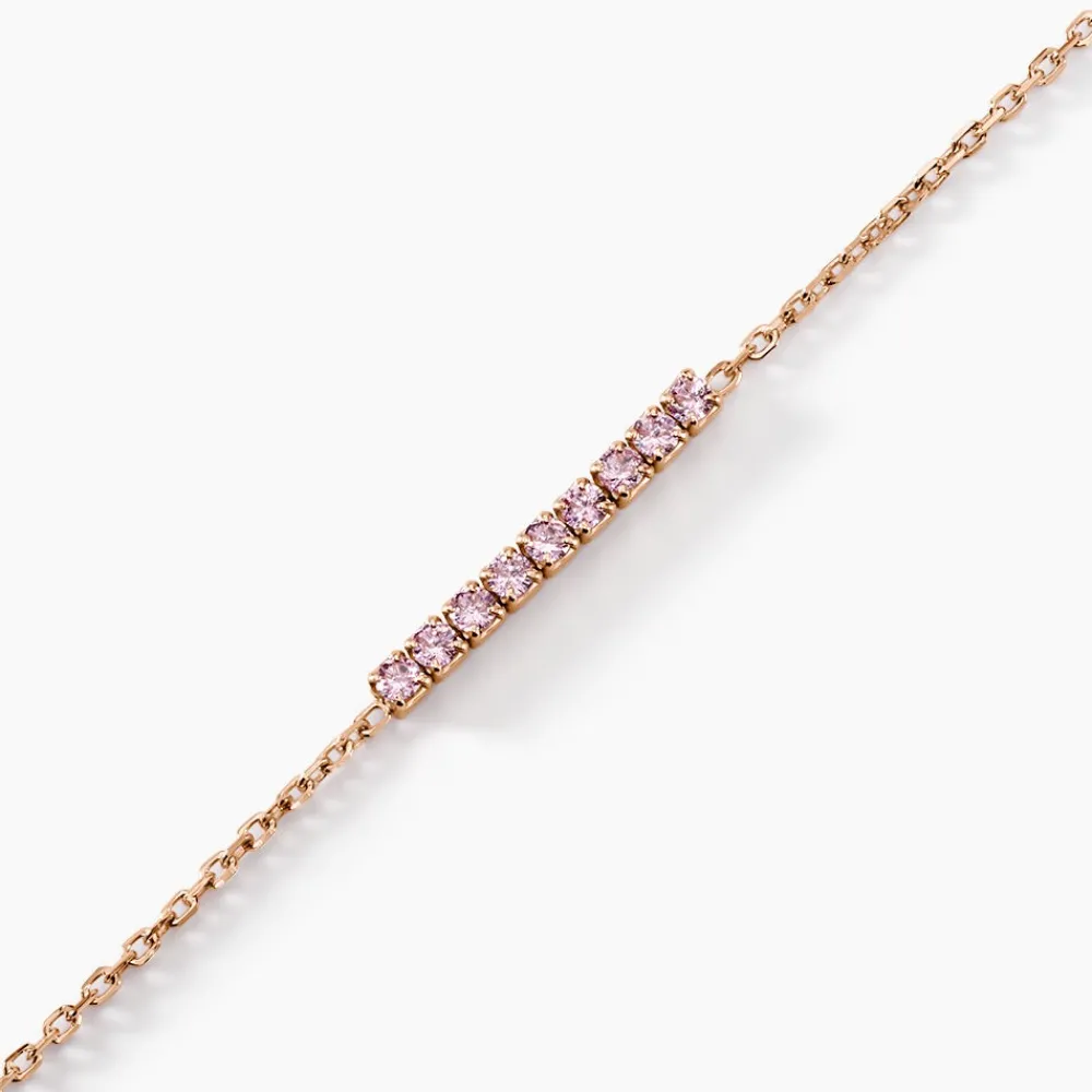 Bracelet Rio Argent Rose Oxyde De Zirconium|Marc Orian Online