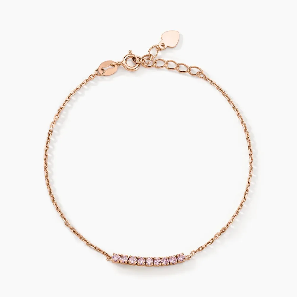 Bracelet Rio Argent Rose Oxyde De Zirconium|Marc Orian Online