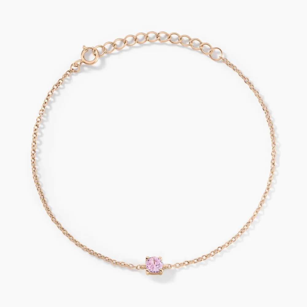 Bracelet Rio Argent Rose Oxyde De Zirconium|Marc Orian