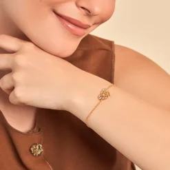 Bracelet Romée Plaqué Or Jaune Oxyde De Zirconium|Marc Orian