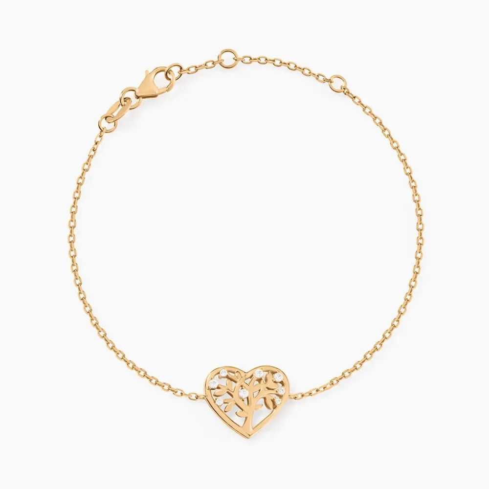 Bracelet Romée Plaqué Or Jaune Oxyde De Zirconium|Marc Orian