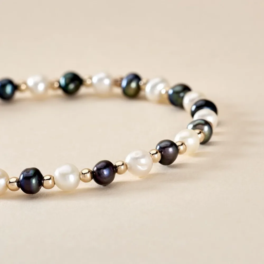 Bracelet Saida Or Jaune Perle De Culture|Marc Orian Online